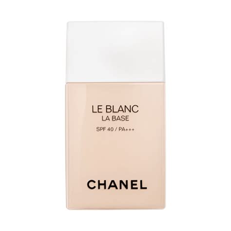 chanel le blanc la base spf 40 review